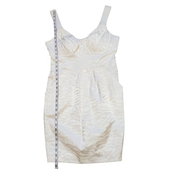 B. Darlin Jacquard Pleated Front Sleeveless Dress Size 13/14 - Picture 10 of 14